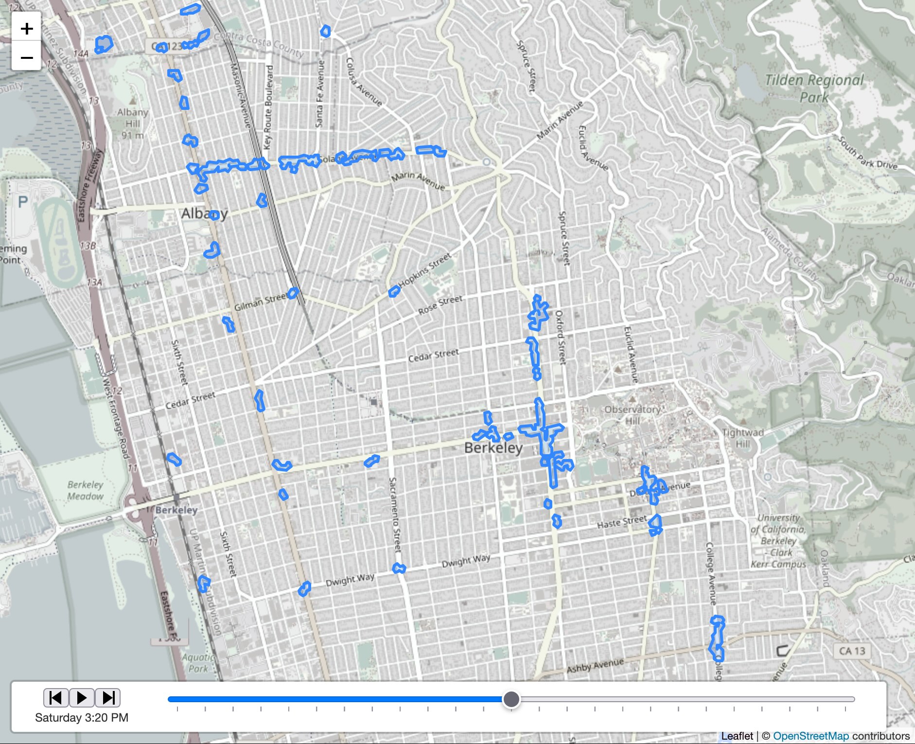 What's open at 2:46 PM on a Saturday in Berkeley, CA