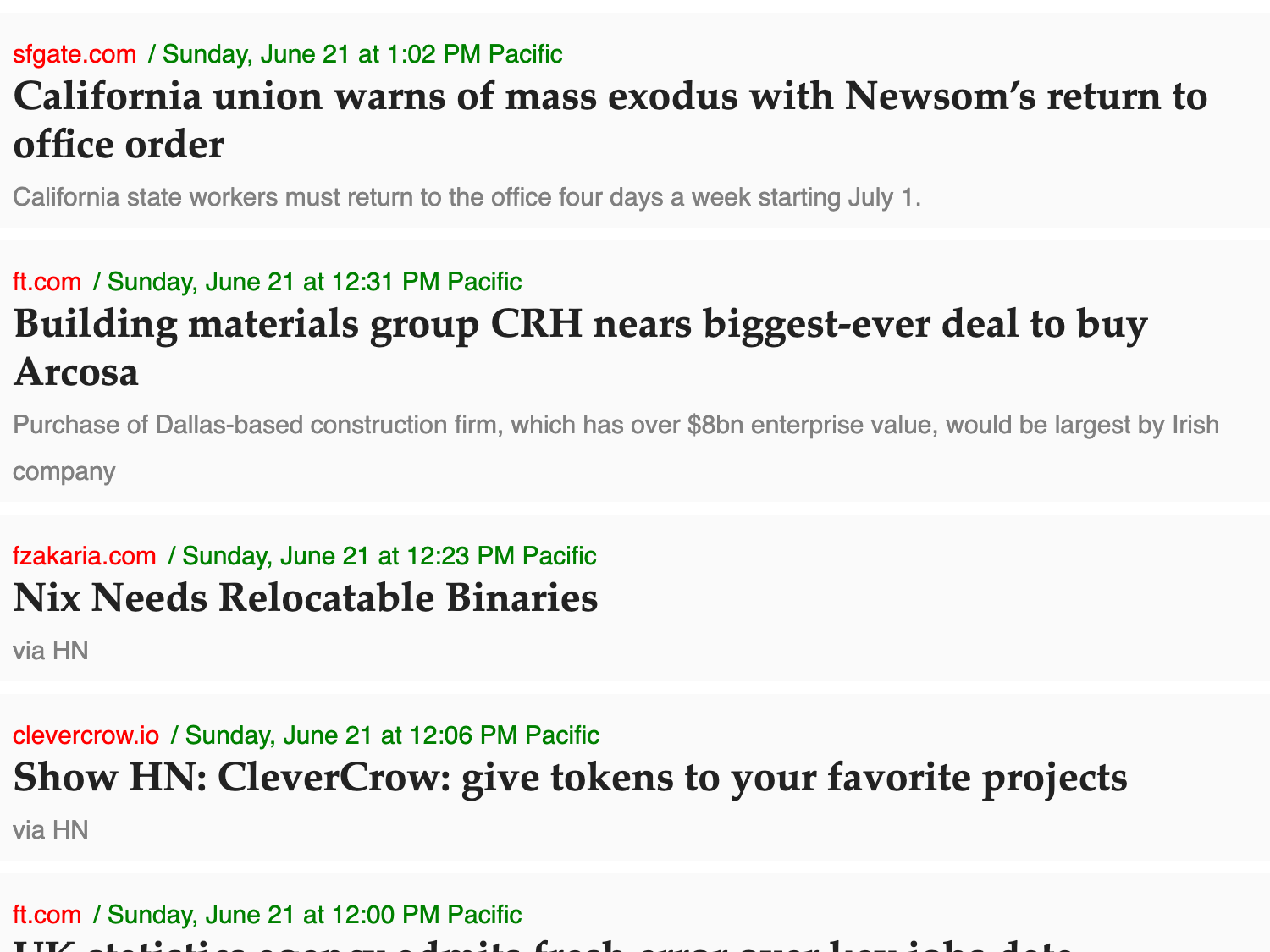 Reclaiming My Media Diet with RRSS - A Custom RSS Reader